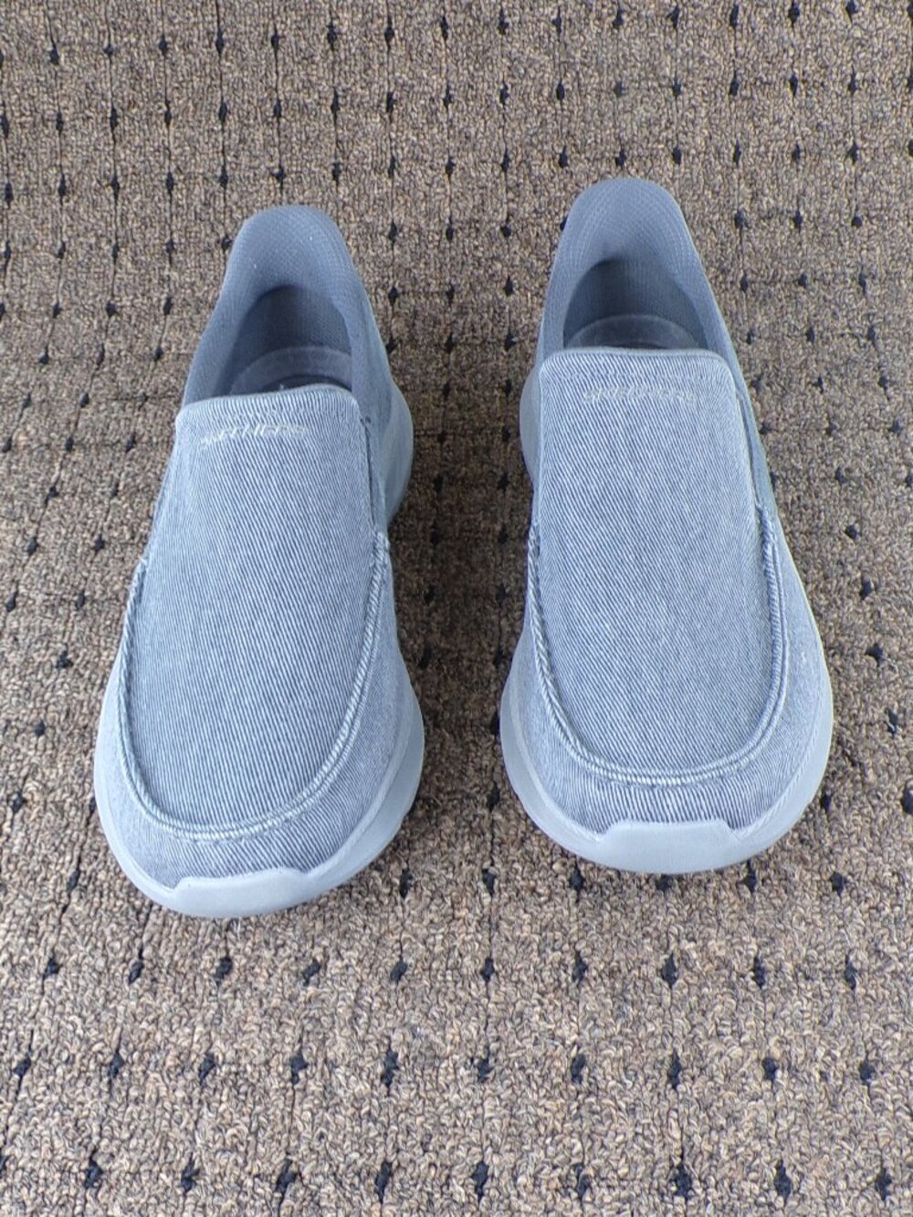 Skechers Men's Slip-ins: Pollard-Reed Size 11.5 Wide Charcoal Gray | EUC (New?)
